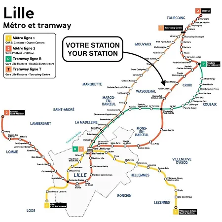 3 En Centre Et Proche Metro *